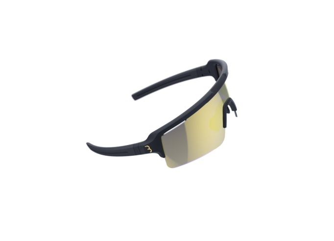 Brilles BBB Fuse BSG-65 PC MLC melnas/zelta