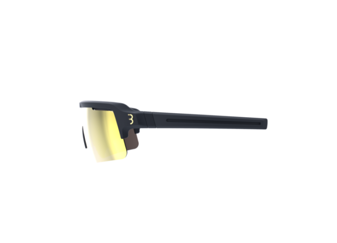 Brilles BBB Fuse BSG-65 PC MLC melnas/zelta