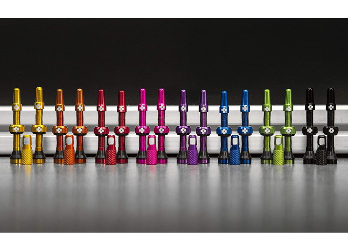 Bezkameru ventīļi Muc-Off 44mm presta zaļi