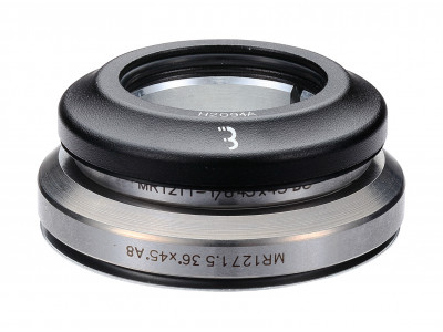 Stūres bļodiņas BBB BHP-46 Tapered 1,1/8-1,5 8mm CrMo 1,1/8-1,5 black