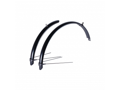 Dubļu sargu komplekts BBB BFD-40  FlexFender melni