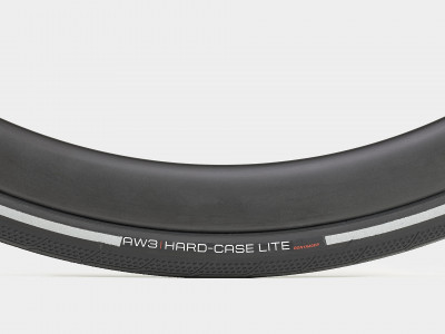 Bontrager AW3 Hard-Case Road Tyre, Reflective 700C