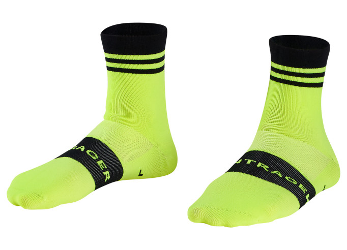 Bontrager Race Quarter Cycling Socks yellow
