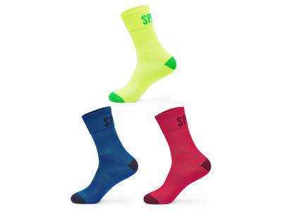 Socks Spiuk Anatomic Long 3 Pack colored