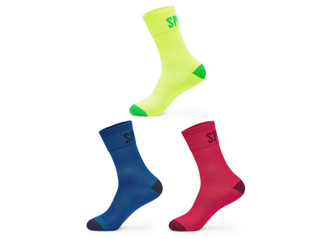 Socks Spiuk Anatomic Long 3 Pack colored
