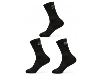 Zeķes Spiuk Anatomic Long 3 Pack melnas