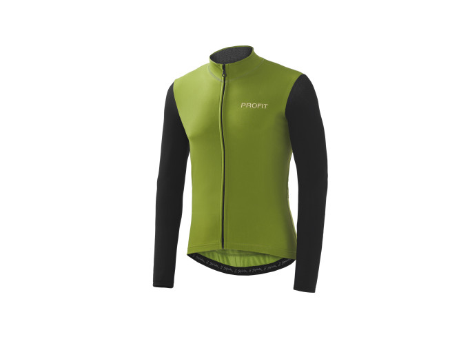 Warm jersey SPIUK Profit Cold&Rain man green