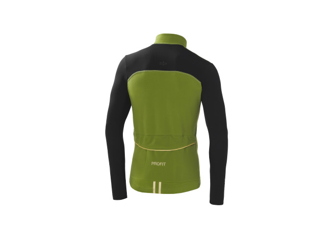Warm jersey SPIUK Profit Cold&Rain man green