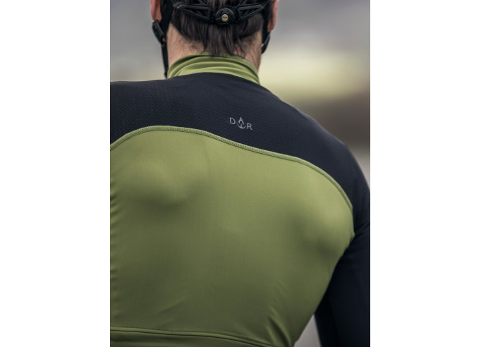 Warm jersey SPIUK Profit Cold&Rain man green