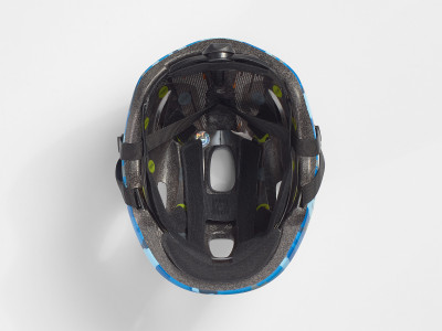 Helmet Bontrager Big Dipper MIPS blue camo