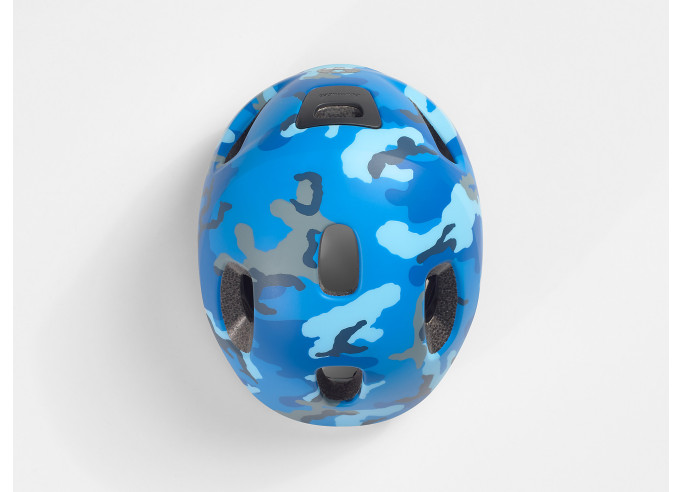 Helmet Bontrager Big Dipper MIPS blue camo