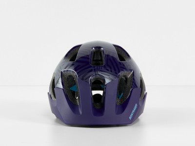 Bontrager Tyro vaikiškas dviratininko šalmas, Purple Abyss/Azure