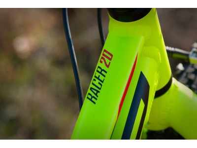 Kids bike Superior Racer XC 20 Matte Lime/Black/Red