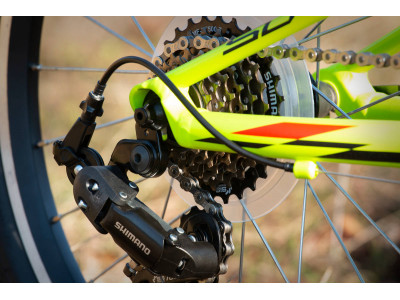 Kids bike Superior Racer XC 20 Matte Lime/Black/Red