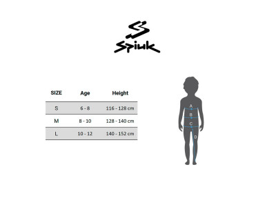 Pants SPIUK Anatomic Kid Black/White