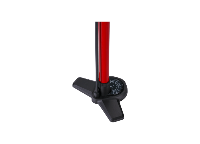 Floor pump BBB BFP-28 AirBoost 2.0 red