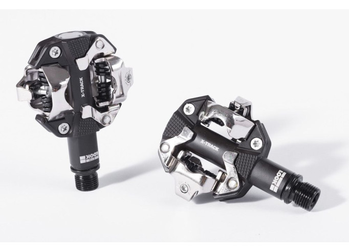 Pedāļi Look X-Track MTB melni