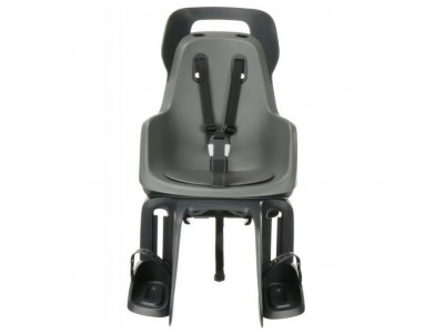Child seat on carrier Bobike GO Maxi Macaron Grey