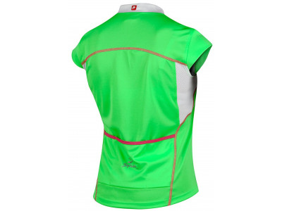 jersey Spiuk Anatomical Fit Woman green/white 2