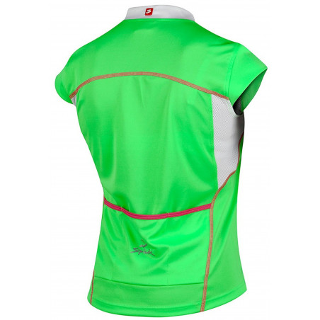 jersey Spiuk Anatomical Fit Woman green/white
