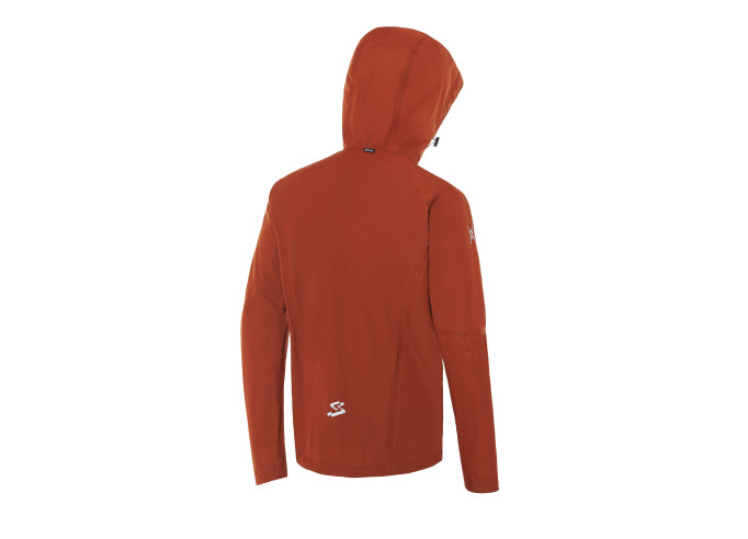Spiuk ALL TERRAIN Waterproof Hoodie red