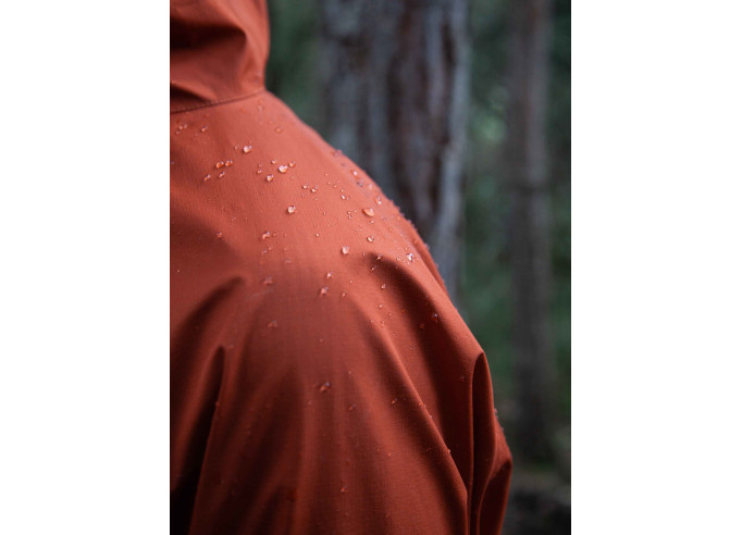 Jaka Spiuk ALL TERRAIN Waterproof Hoodie sarkana
