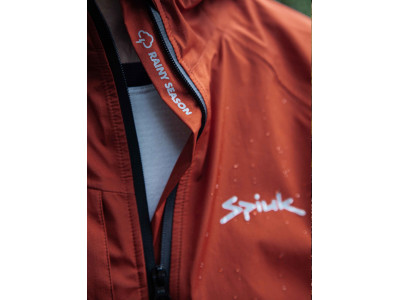Spiuk ALL TERRAIN Waterproof Hoodie red