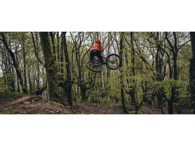 Spiuk ALL TERRAIN Waterproof Hoodie red