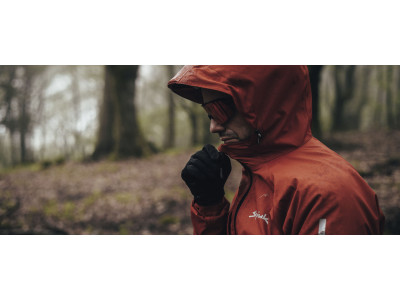 Spiuk ALL TERRAIN Waterproof Hoodie red