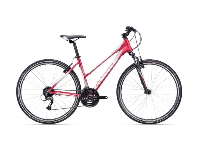Bicycle CTM Bora 1.0 matt red / grey