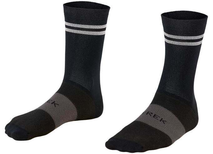 Socks Trek Race Reflective Crew Cycling black