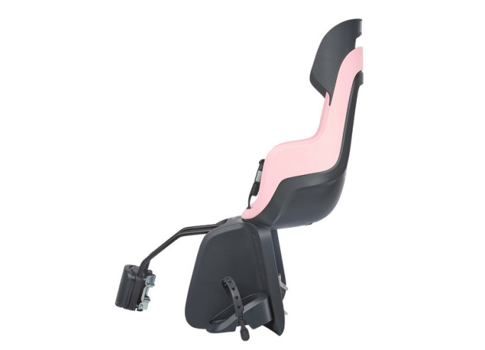 Bērnu sēdeklis uz rāmja Bobike Go Maxi rozā