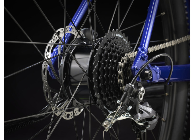 TREK Dual Sport+ 2 Stagger Hex Blue