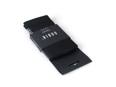 Socks Gobik SUPERB UNISEX BLACK AXIS STANDARD