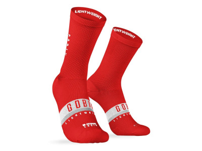 Socks Gobik LIGHTWEIGHT UNISEX SAVAGE RED
