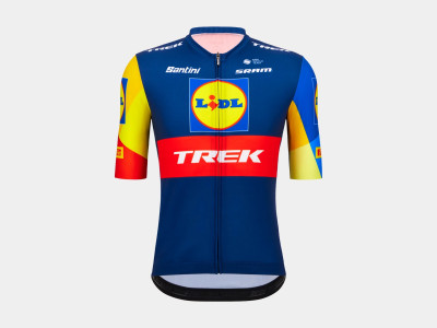Velokrekls Santini Lidl-Trek Replica Race Jersey
