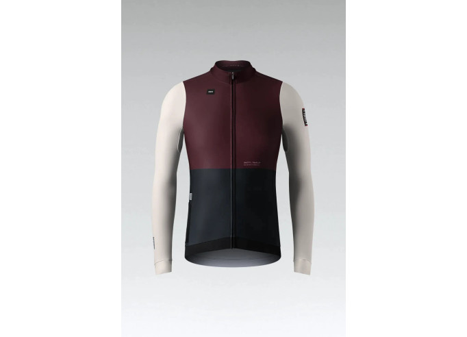 Long sleeve jersey Gobik HYDER MEN MERLOT