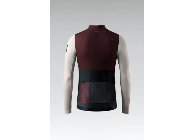 Long sleeve jersey Gobik HYDER MEN MERLOT