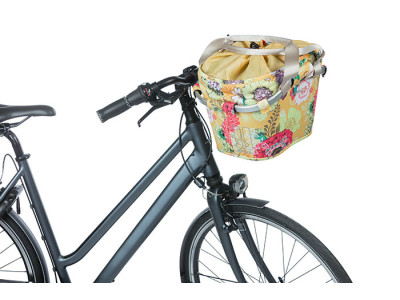 Grozs Basil Bloom Field carry all front basket KF, 15L, yellow