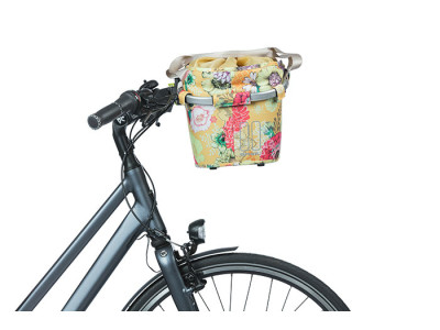 Basket Basil Bloom Field carry all front basket KF, 15L, yellow