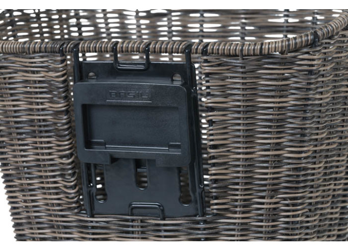 Basket Basil Bremen Rattan Look KF dark brown