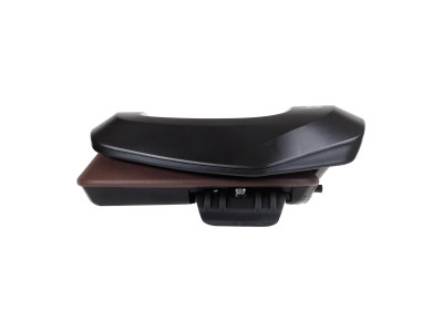 Child seat on carrier Bobike ONE Junior black/dark brown