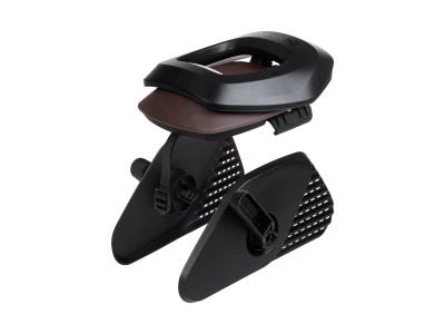 Child seat on carrier Bobike ONE Junior black/dark brown