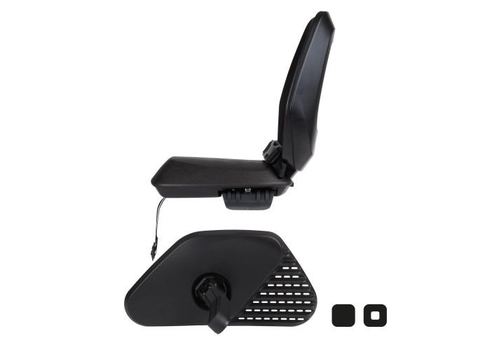 Child seat on carrier Bobike ONE Junior black