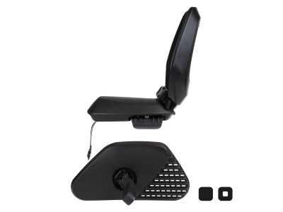 Child seat on carrier Bobike ONE Junior black