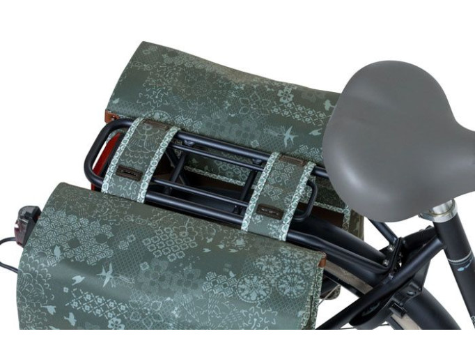 Bagāžnieka soma Basil Bohème double, 35L, zaļa