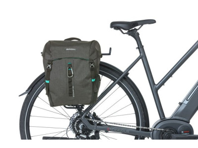 Bagāžnieka soma Basil Discovery 365D M, 9L, melna