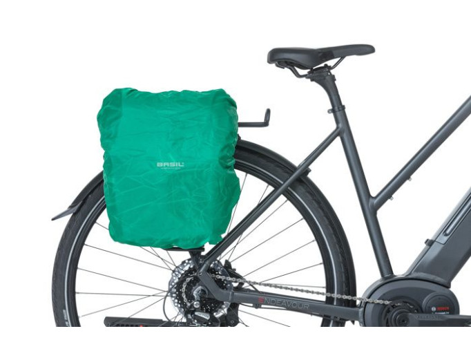 Bagāžnieka soma Basil Discovery 365D M, 9L, melna