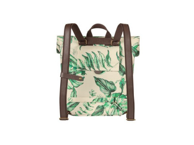 Basil Ever-Green bicycle daypack, 14-19L, sandshell beige