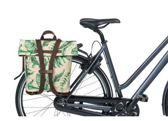 Basil Ever-Green bicycle daypack, 14-19L,...